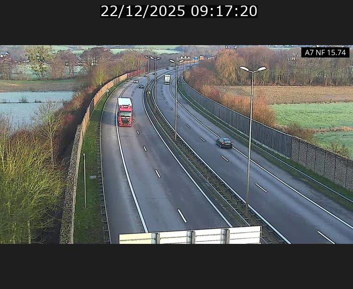 <h2>Caméra trafic Luxembourg - A7, Tunnel Mersch, entrée nord, direction Lorentzweiler</h2>