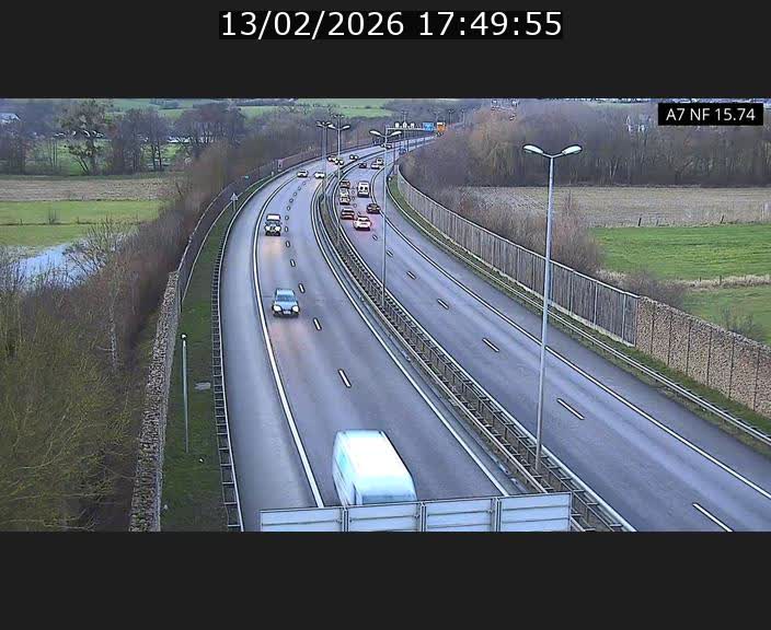 <h2>Caméra trafic Luxembourg - A7, Tunnel Mersch, entrée nord, direction Lorentzweiler</h2>