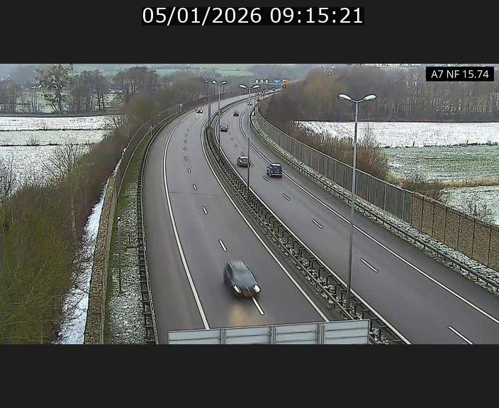 <h2>Caméra trafic Luxembourg - A7, Tunnel Mersch, entrée nord, direction Lorentzweiler</h2>