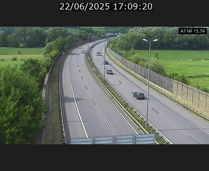 <h2>Caméra trafic Luxembourg - A7, Tunnel Mersch, entrée nord, direction Lorentzweiler</h2>
