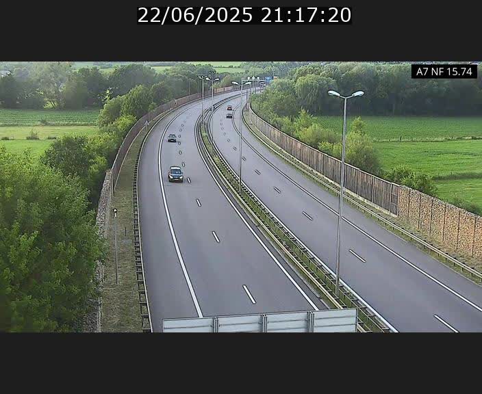 <h2>Caméra trafic Luxembourg - A7, Tunnel Mersch, entrée nord, direction Lorentzweiler</h2>