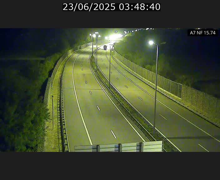 <h2>Caméra trafic Luxembourg - A7, Tunnel Mersch, entrée nord, direction Lorentzweiler</h2>
