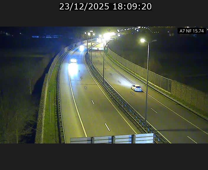<h2>Caméra trafic Luxembourg - A7, Tunnel Mersch, entrée nord, direction Lorentzweiler</h2>