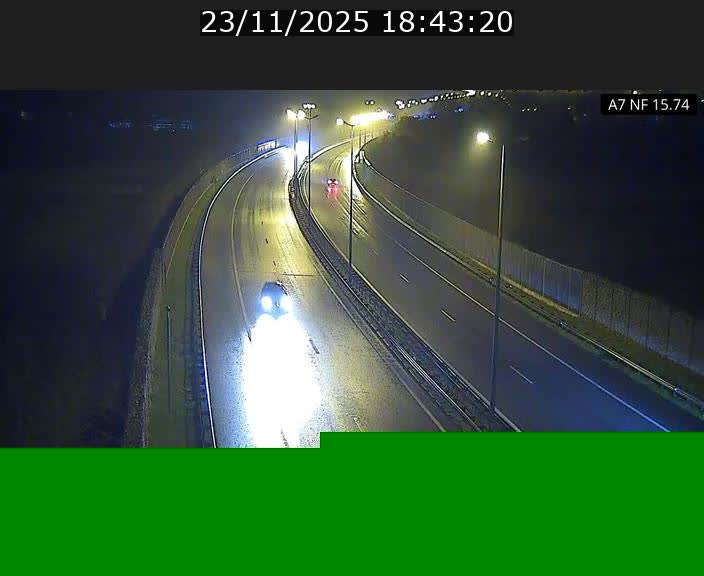 <h2>Caméra trafic Luxembourg - A7, Tunnel Mersch, entrée nord, direction Lorentzweiler</h2>