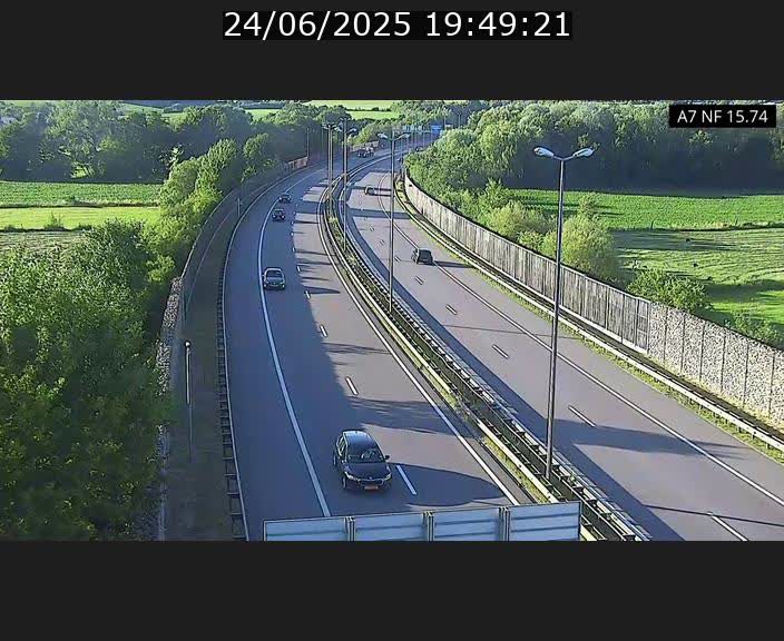 <h2>Caméra trafic Luxembourg - A7, Tunnel Mersch, entrée nord, direction Lorentzweiler</h2>