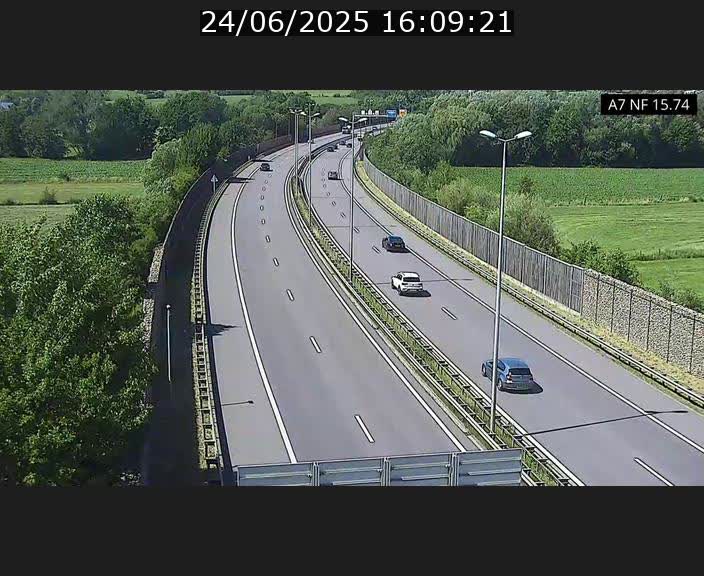 <h2>Caméra trafic Luxembourg - A7, Tunnel Mersch, entrée nord, direction Lorentzweiler</h2>