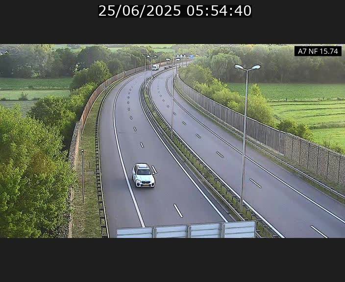 <h2>Caméra trafic Luxembourg - A7, Tunnel Mersch, entrée nord, direction Lorentzweiler</h2>