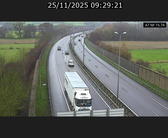 <h2>Caméra trafic Luxembourg - A7, Tunnel Mersch, entrée nord, direction Lorentzweiler</h2>