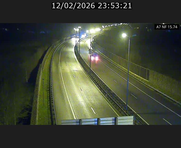 <h2>Caméra trafic Luxembourg - A7, Tunnel Mersch, entrée nord, direction Lorentzweiler</h2>