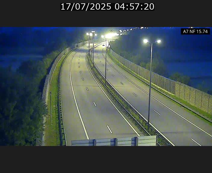 <h2>Caméra trafic Luxembourg - A7, Tunnel Mersch, entrée nord, direction Lorentzweiler</h2>