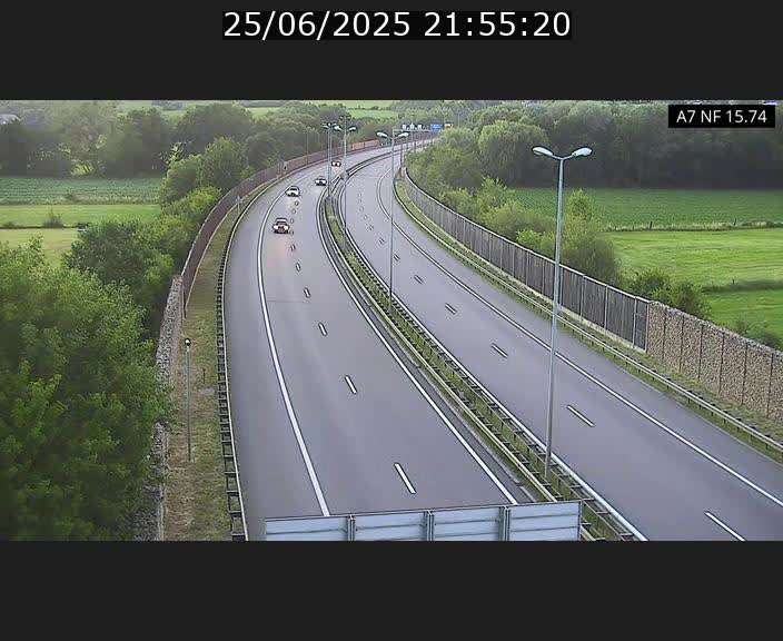 <h2>Caméra trafic Luxembourg - A7, Tunnel Mersch, entrée nord, direction Lorentzweiler</h2>