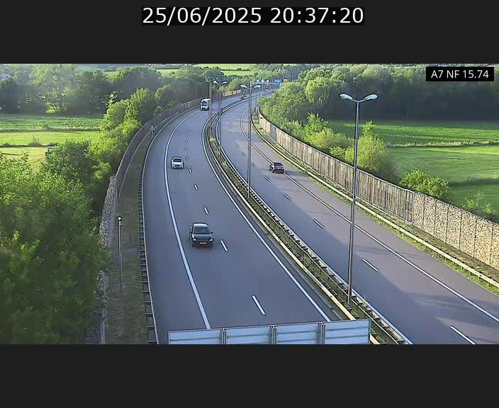 <h2>Caméra trafic Luxembourg - A7, Tunnel Mersch, entrée nord, direction Lorentzweiler</h2>
