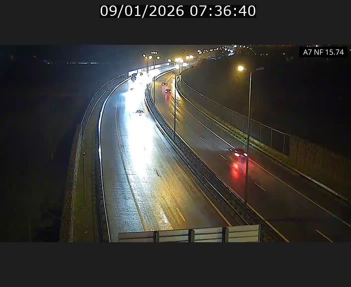 <h2>Caméra trafic Luxembourg - A7, Tunnel Mersch, entrée nord, direction Lorentzweiler</h2>