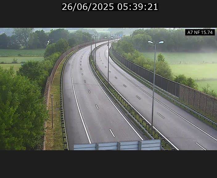 <h2>Caméra trafic Luxembourg - A7, Tunnel Mersch, entrée nord, direction Lorentzweiler</h2>