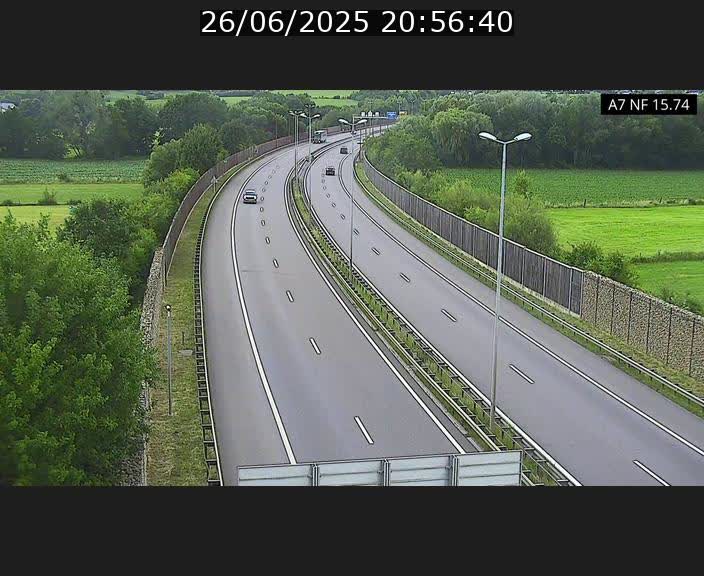 <h2>Caméra trafic Luxembourg - A7, Tunnel Mersch, entrée nord, direction Lorentzweiler</h2>