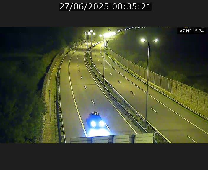 <h2>Caméra trafic Luxembourg - A7, Tunnel Mersch, entrée nord, direction Lorentzweiler</h2>