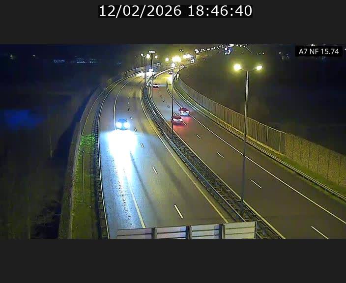<h2>Caméra trafic Luxembourg - A7, Tunnel Mersch, entrée nord, direction Lorentzweiler</h2>