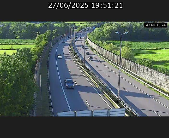<h2>Caméra trafic Luxembourg - A7, Tunnel Mersch, entrée nord, direction Lorentzweiler</h2>