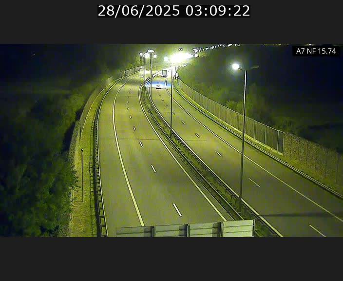 <h2>Caméra trafic Luxembourg - A7, Tunnel Mersch, entrée nord, direction Lorentzweiler</h2>