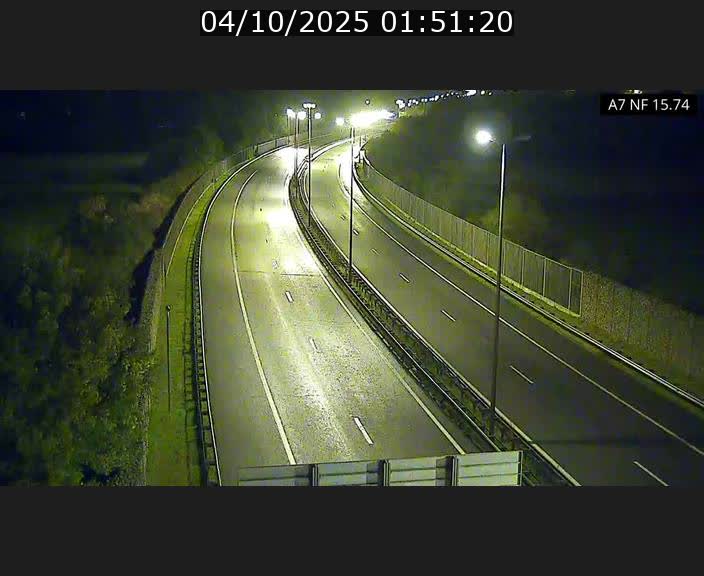 <h2>Caméra trafic Luxembourg - A7, Tunnel Mersch, entrée nord, direction Lorentzweiler</h2>