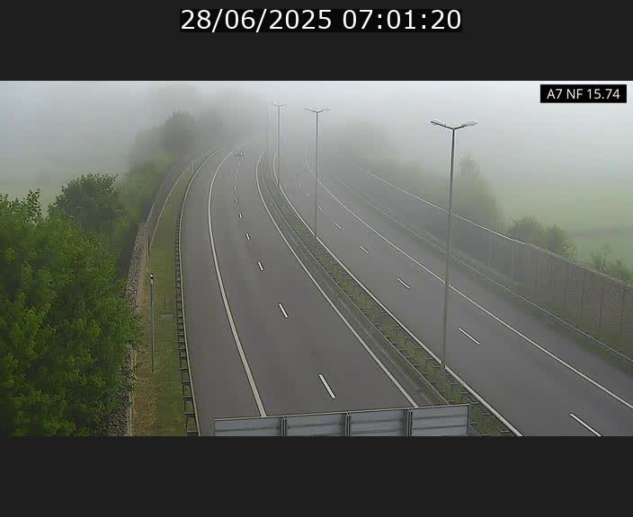 <h2>Caméra trafic Luxembourg - A7, Tunnel Mersch, entrée nord, direction Lorentzweiler</h2>