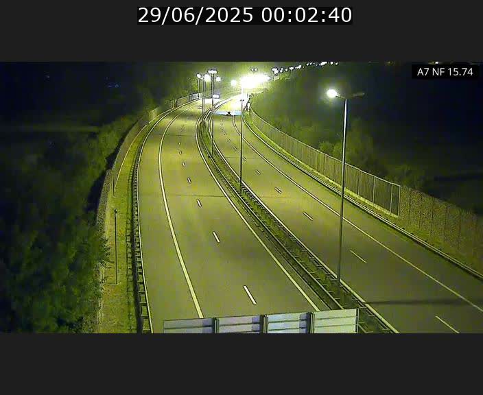 <h2>Caméra trafic Luxembourg - A7, Tunnel Mersch, entrée nord, direction Lorentzweiler</h2>