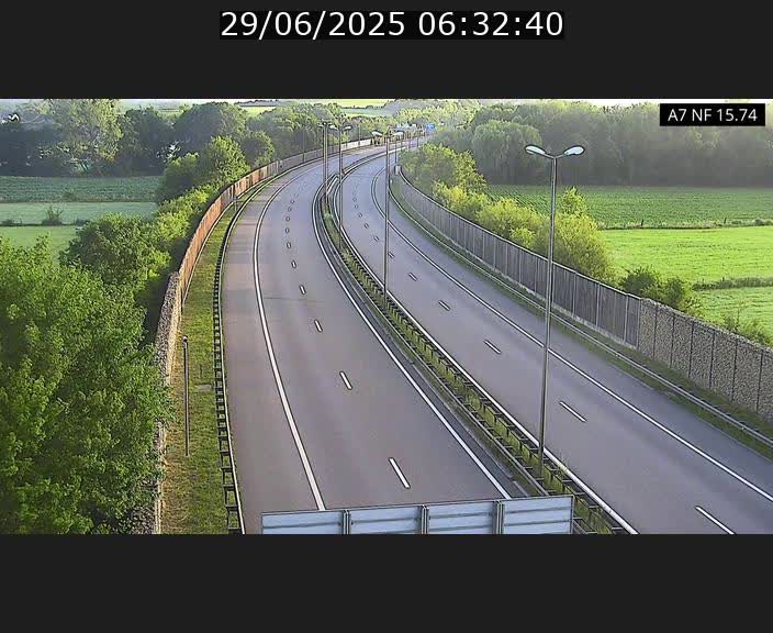 <h2>Caméra trafic Luxembourg - A7, Tunnel Mersch, entrée nord, direction Lorentzweiler</h2>