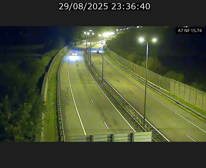 <h2>Caméra trafic Luxembourg - A7, Tunnel Mersch, entrée nord, direction Lorentzweiler</h2>