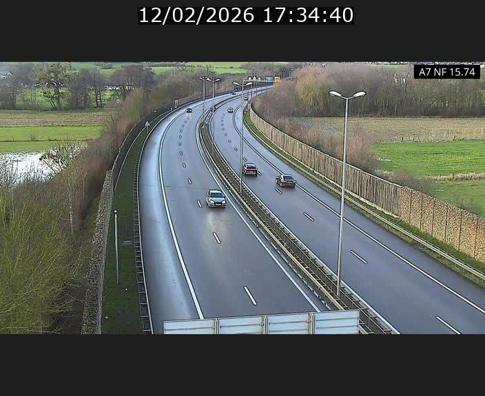 <h2>Caméra trafic Luxembourg - A7, Tunnel Mersch, entrée nord, direction Lorentzweiler</h2>