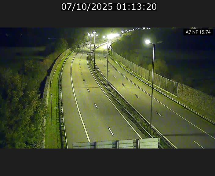 <h2>Caméra trafic Luxembourg - A7, Tunnel Mersch, entrée nord, direction Lorentzweiler</h2>