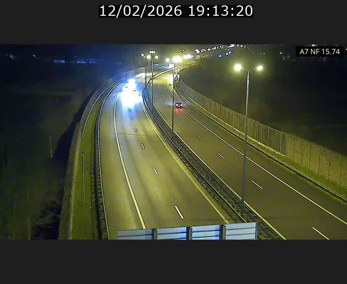 <h2>Caméra trafic Luxembourg - A7, Tunnel Mersch, entrée nord, direction Lorentzweiler</h2>