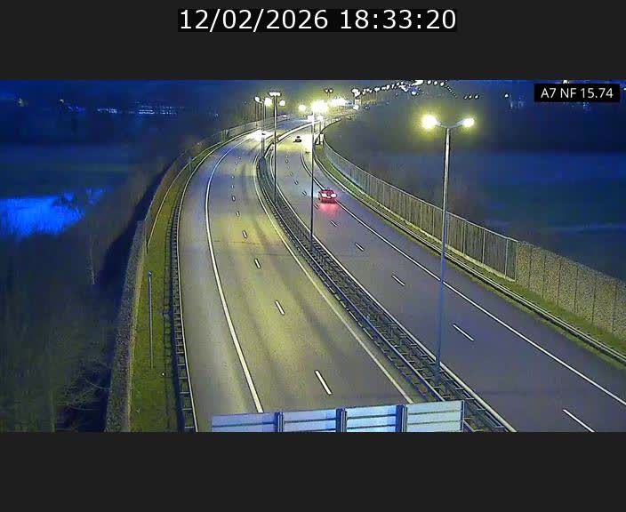 <h2>Caméra trafic Luxembourg - A7, Tunnel Mersch, entrée nord, direction Lorentzweiler</h2>