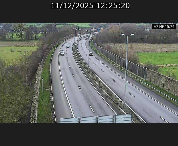 <h2>Caméra trafic Luxembourg - A7, Tunnel Mersch, entrée nord, direction Lorentzweiler</h2>