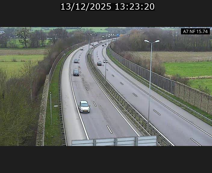 <h2>Caméra trafic Luxembourg - A7, Tunnel Mersch, entrée nord, direction Lorentzweiler</h2>