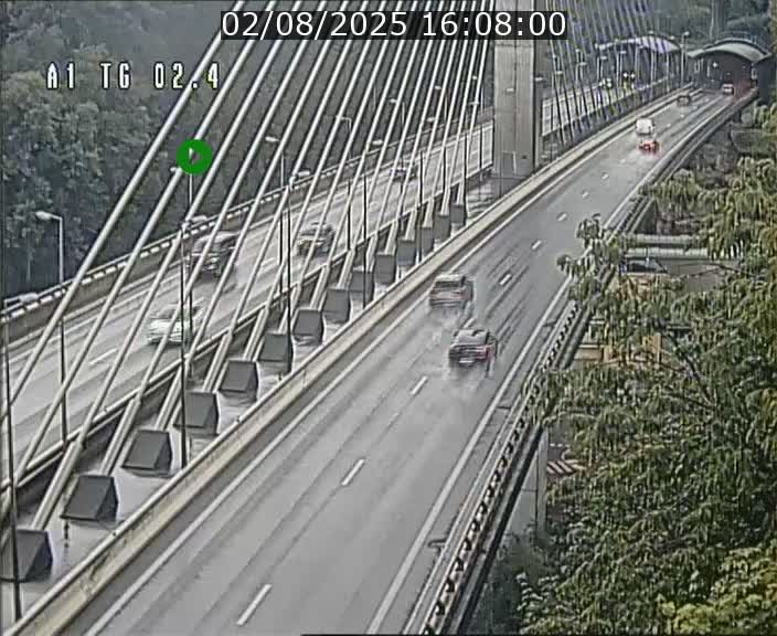 <h2>Traffic live webcam Luxembourg Sandweiler - A1 direction Luxembourg-ville - BK 2.4</h2>