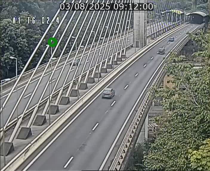 <h2>Traffic live webcam Luxembourg Sandweiler - A1 direction Luxembourg-ville - BK 2.4</h2>