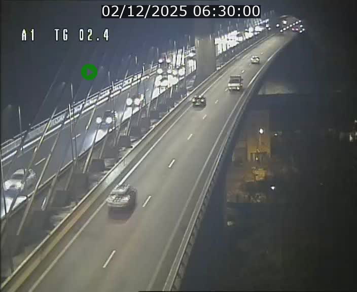 <h2>Traffic live webcam Luxembourg Sandweiler - A1 direction Luxembourg-ville - BK 2.4</h2>