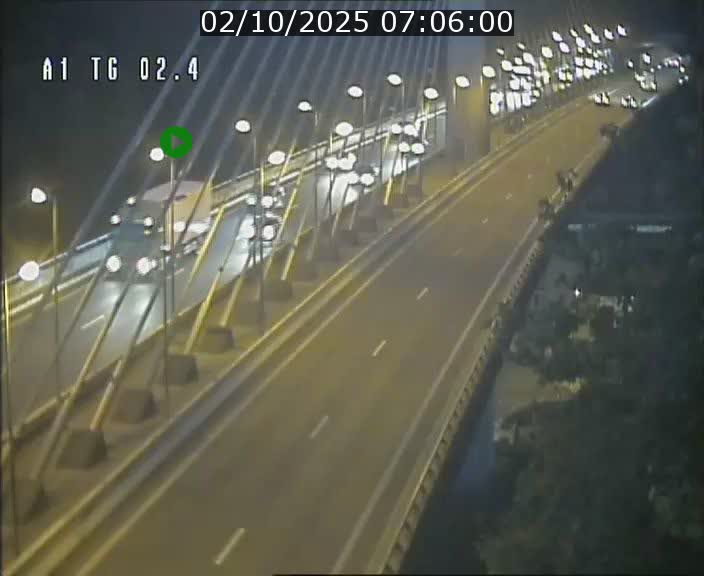 <h2>Traffic live webcam Luxembourg Sandweiler - A1 direction Luxembourg-ville - BK 2.4</h2>
