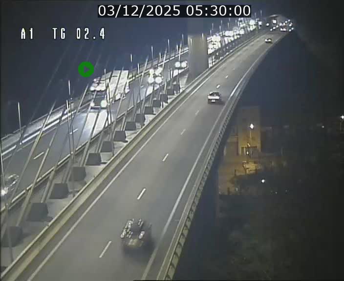 <h2>Traffic live webcam Luxembourg Sandweiler - A1 direction Luxembourg-ville - BK 2.4</h2>