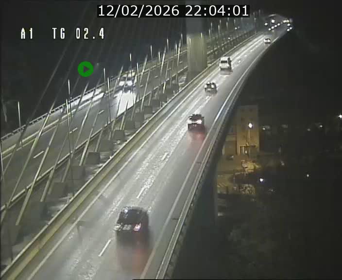 <h2>Traffic live webcam Luxembourg Sandweiler - A1 direction Luxembourg-ville - BK 2.4</h2>