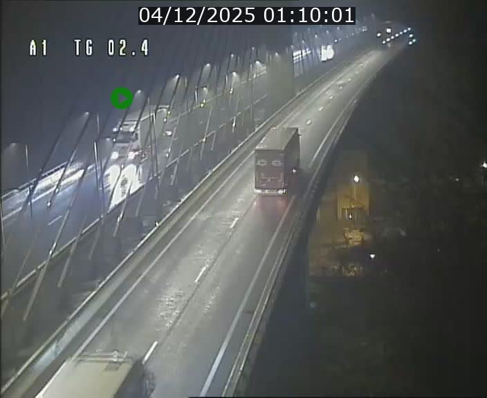 <h2>Traffic live webcam Luxembourg Sandweiler - A1 direction Luxembourg-ville - BK 2.4</h2>