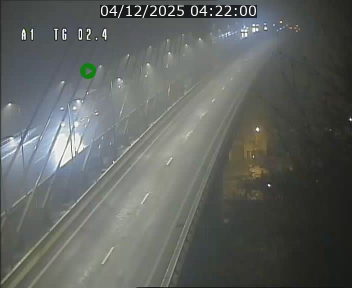 <h2>Traffic live webcam Luxembourg Sandweiler - A1 direction Luxembourg-ville - BK 2.4</h2>