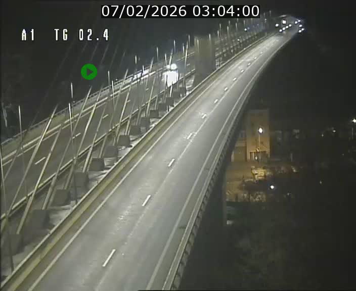 <h2>Traffic live webcam Luxembourg Sandweiler - A1 direction Luxembourg-ville - BK 2.4</h2>