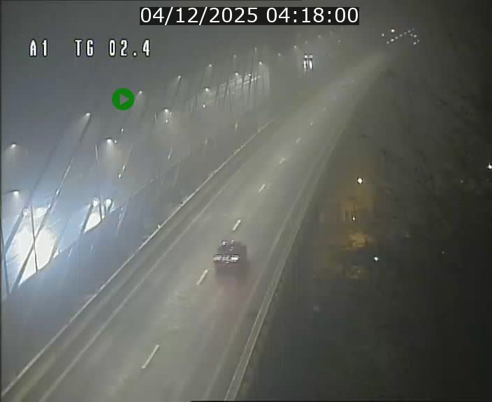 <h2>Traffic live webcam Luxembourg Sandweiler - A1 direction Luxembourg-ville - BK 2.4</h2>