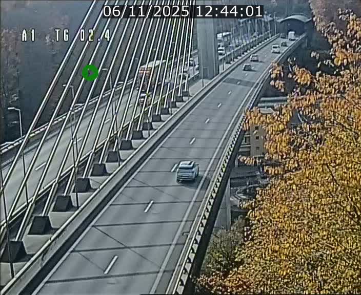 <h2>Traffic live webcam Luxembourg Sandweiler - A1 direction Luxembourg-ville - BK 2.4</h2>