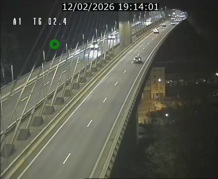 <h2>Traffic live webcam Luxembourg Sandweiler - A1 direction Luxembourg-ville - BK 2.4</h2>