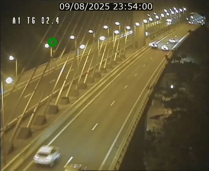 <h2>Traffic live webcam Luxembourg Sandweiler - A1 direction Luxembourg-ville - BK 2.4</h2>