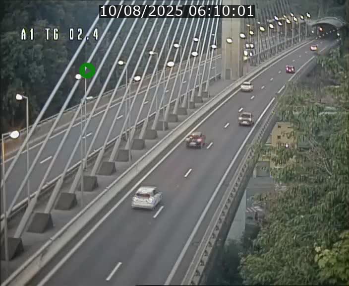 <h2>Traffic live webcam Luxembourg Sandweiler - A1 direction Luxembourg-ville - BK 2.4</h2>