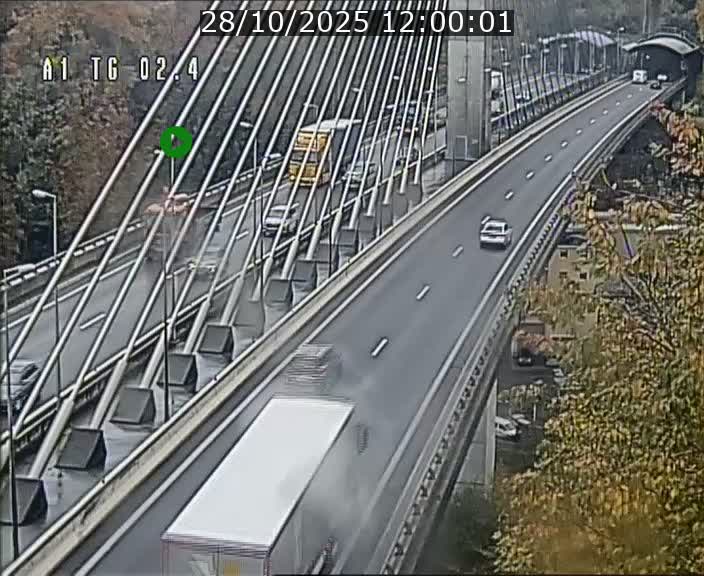 <h2>Traffic live webcam Luxembourg Sandweiler - A1 direction Luxembourg-ville - BK 2.4</h2>