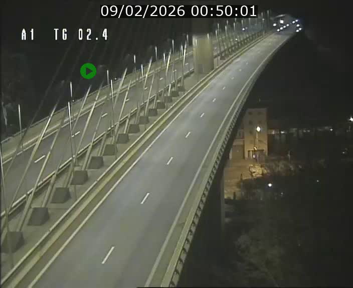 <h2>Traffic live webcam Luxembourg Sandweiler - A1 direction Luxembourg-ville - BK 2.4</h2>
